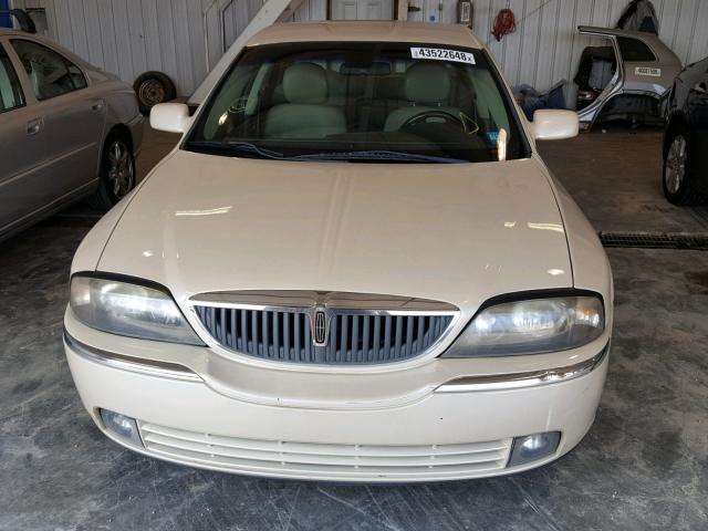 1LNHM86S53Y662138 - 2003 LINCOLN LS ბეჟი ფოტო 9