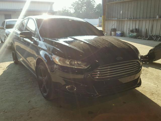 3FA6P0HD2GR205512 - 2016 FORD FUSION SE BLACK photo 1