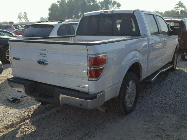 1FTFW1CF9DKE22065 - 2013 FORD F150 SUPER WHITE photo 4