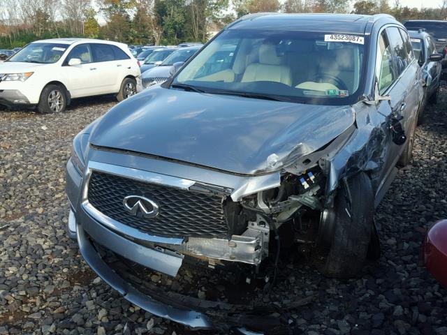 5N1AL0MM5GC521910 - 2016 INFINITI QX60 BLUE photo 2