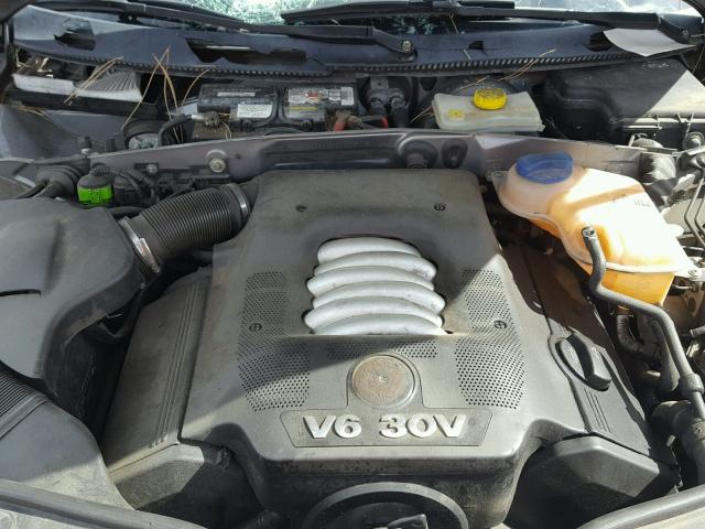 WVWTH63B33P192838 - 2003 VOLKSWAGEN PASSAT GLX GRAY photo 7