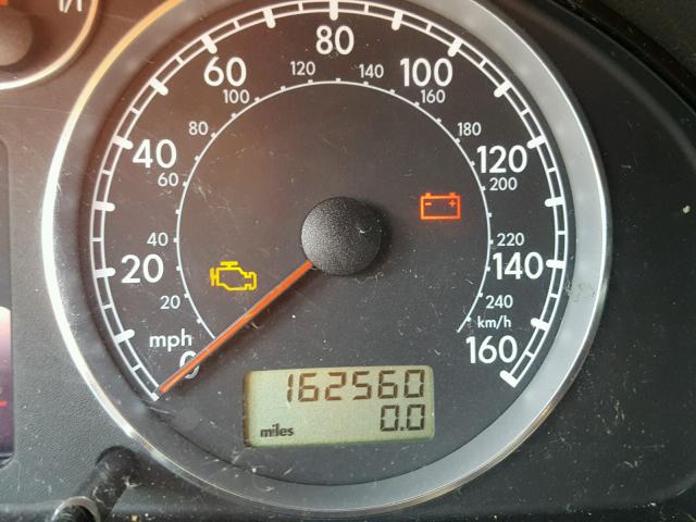 WVWTH63B33P192838 - 2003 VOLKSWAGEN PASSAT GLX GRAY photo 8