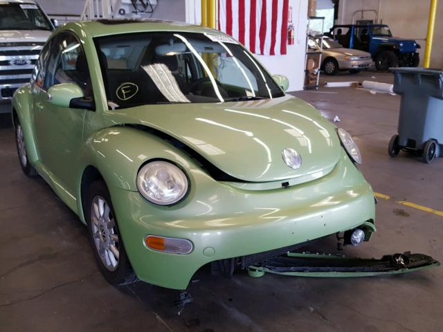 3VWCK31C05M401700 - 2005 VOLKSWAGEN NEW BEETLE 绿色 照片 1