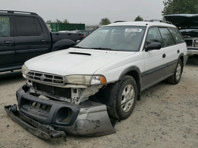 4S3BG6850X6611970 - 1999 SUBARU LEGACY OUT WHITE photo 2