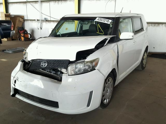 JTLKE50E181058406 - 2008 TOYOTA SCION XB Ақ фото 2