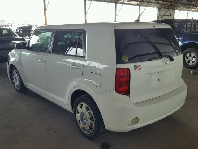 JTLKE50E181058406 - 2008 TOYOTA SCION XB Ақ фото 3