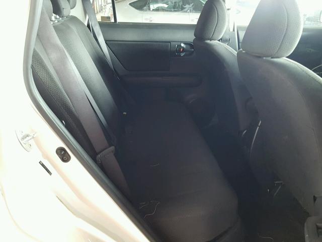 JTLKE50E181058406 - 2008 TOYOTA SCION XB Ақ фото 6