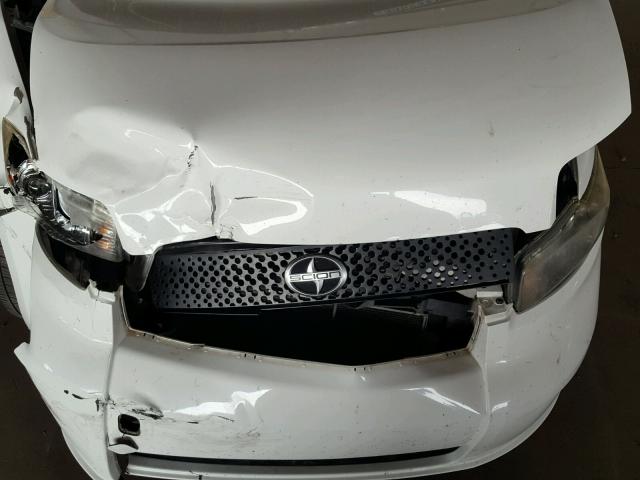 JTLKE50E181058406 - 2008 TOYOTA SCION XB Ақ фото 7