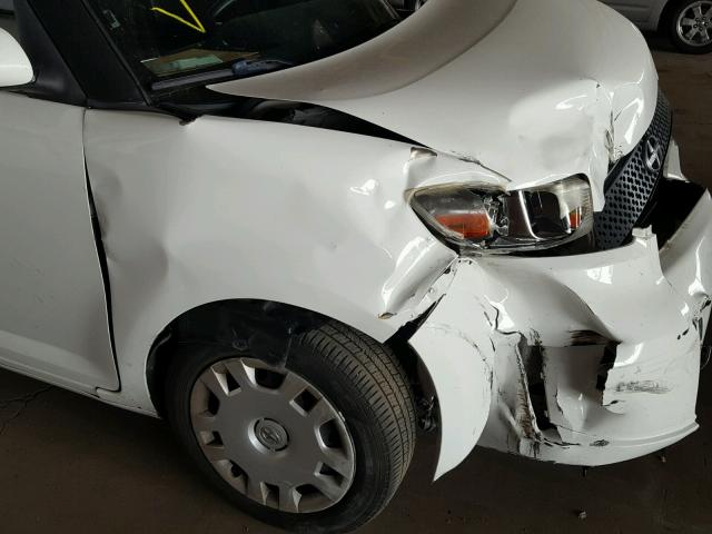 JTLKE50E181058406 - 2008 TOYOTA SCION XB Ақ фото 9