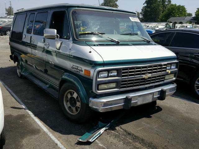 1GBEG25K4SF244360 - 1995 CHEVROLET G20 GREEN photo 1