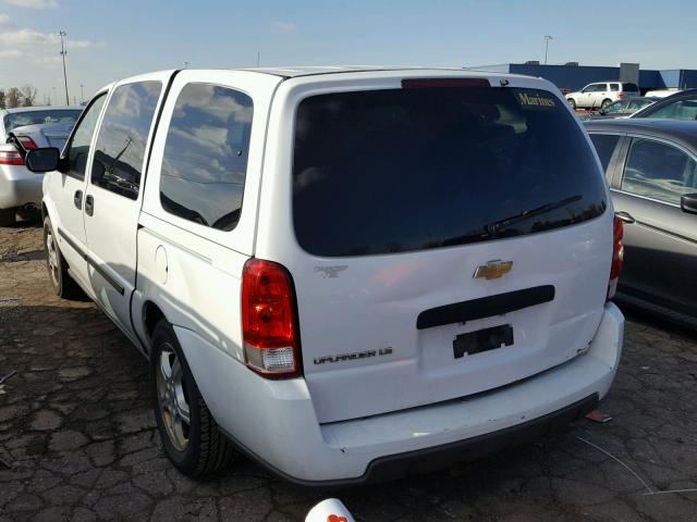 1GNDV23148D200152 - 2008 CHEVROLET UPLANDER L WHITE photo 3