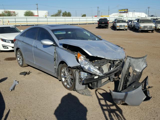 5NPEC4AB6CH432099 - 2012 HYUNDAI SONATA SILVER photo 1