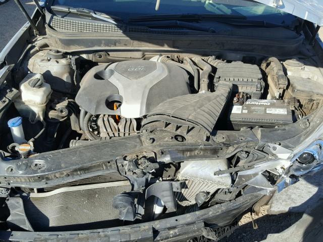 5NPEC4AB6CH432099 - 2012 HYUNDAI SONATA SILVER photo 7