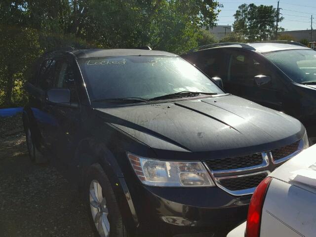 3C4PDCBG8DT581402 - 2013 DODGE JOURNEY SX BLACK photo 1