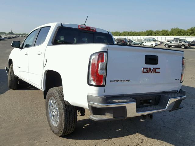 1GTG5CENXH1260658 - 2017 GMC CANYON SLE WHITE photo 3