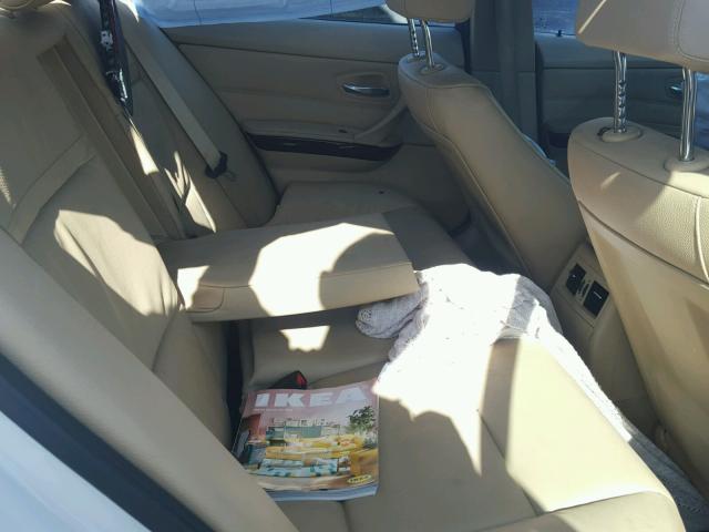 WBAPK5C53BA658743 - 2011 BMW 328 XI SUL WHITE photo 6