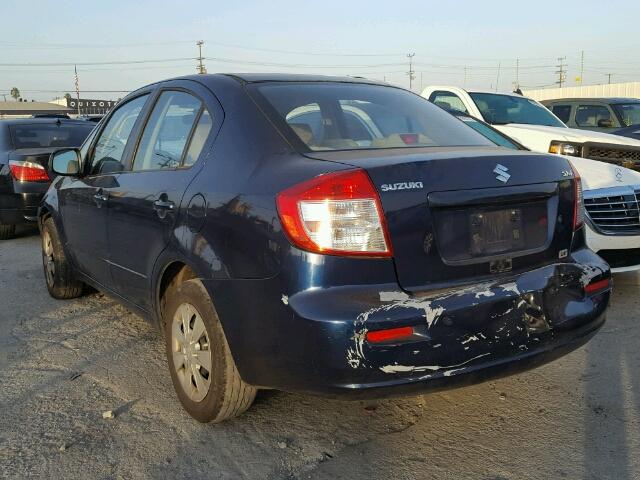 JS2YC5A22A6302725 - 2010 SUZUKI SX4 LE BLUE photo 3