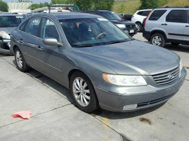 KMHFC46F76A100549 - 2006 HYUNDAI AZERA SE GREEN photo 1