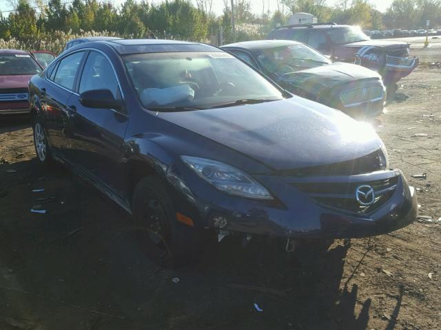 1YVHZ8BH8A5M52271 - 2010 MAZDA 6 I BLUE photo 1