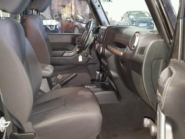 1C4AJWAG8FL541207 - 2015 JEEP WRANGLER S 黑色 照片 5