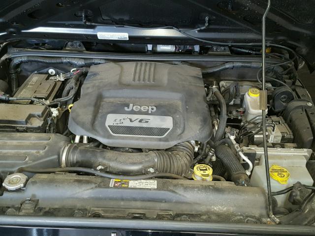 1C4AJWAG8FL541207 - 2015 JEEP WRANGLER S 黑色 照片 7