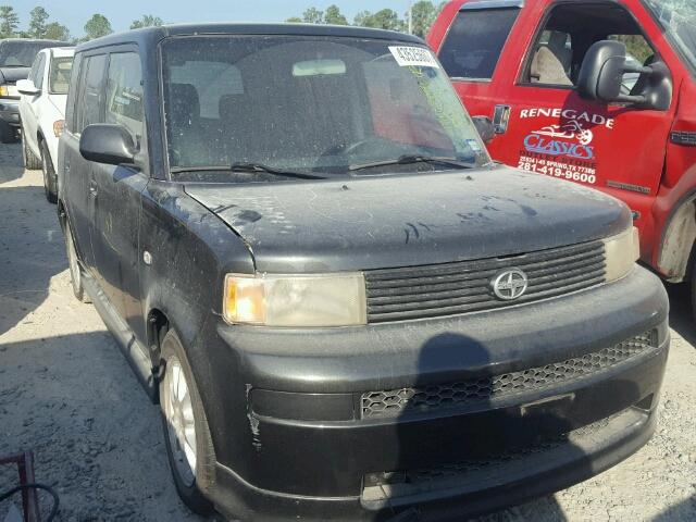 JTLKT324364121578 - 2006 TOYOTA SCION XB BLACK photo 1