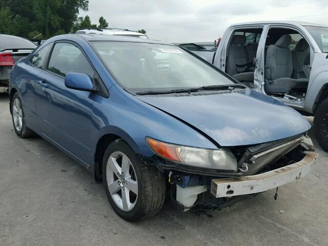 2HGFG128X8H515157 - 2008 HONDA CIVIC EX BLUE photo 1