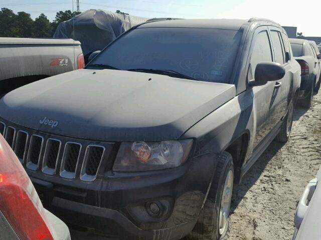 1C4NJCBA5FD313590 - 2015 JEEP COMPASS SP წითელი ფოტო 2