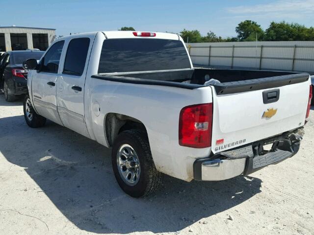 3GCPCSEA4CG183339 - 2012 CHEVROLET SILVERADO WHITE photo 3