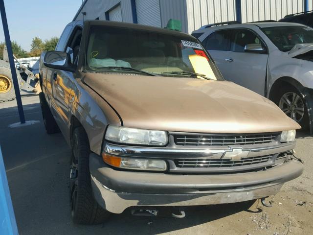 1GCEK19T21Z302938 - 2001 CHEVROLET SILVERADO GOLD photo 1