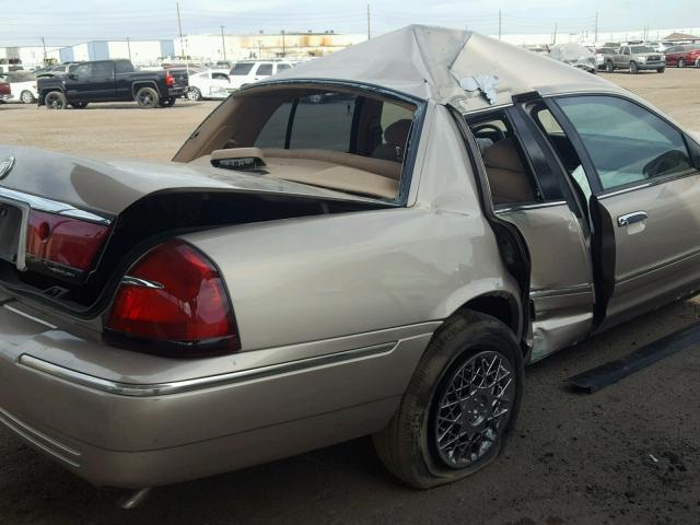 2MEFM74W2WX685956 - 1998 MERCURY GRAND MARQ BEIGE photo 9