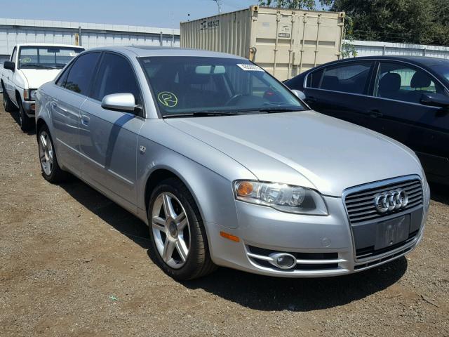 WAUAF78E17A084696 - 2007 AUDI A4 2 SILVER photo 1