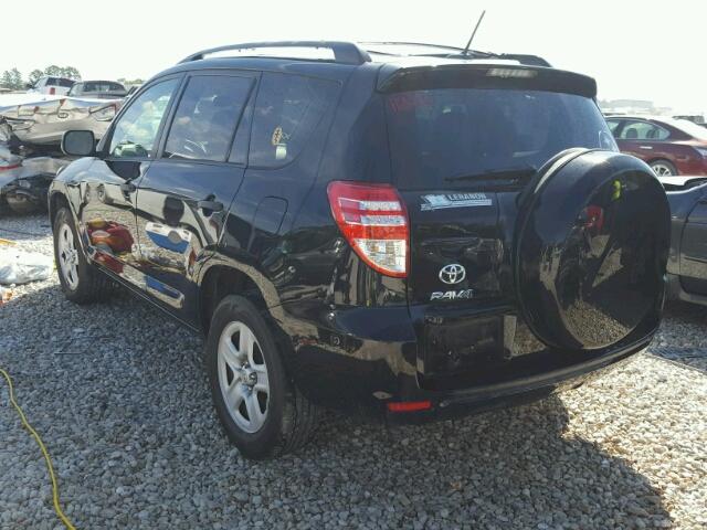 2T3ZF4DV0BW090588 - 2011 TOYOTA RAV4 BLACK photo 3