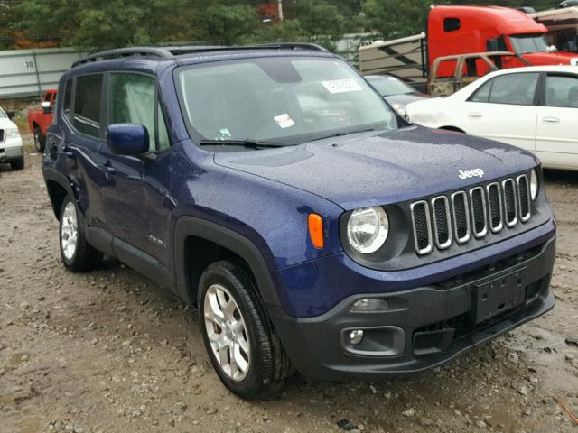 ZACCJBBT7GPD67981 - 2016 JEEP RENEGADE BLUE photo 1