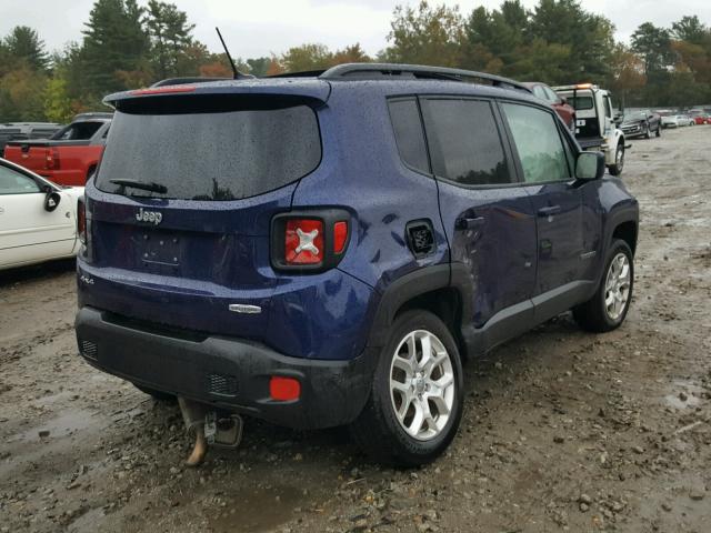 ZACCJBBT7GPD67981 - 2016 JEEP RENEGADE BLUE photo 3