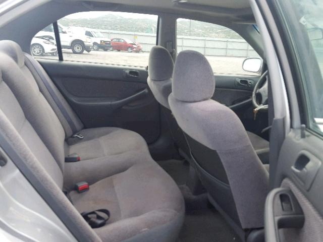 1HGEJ864XWL017621 - 1998 HONDA CIVIC EX SILVER photo 6