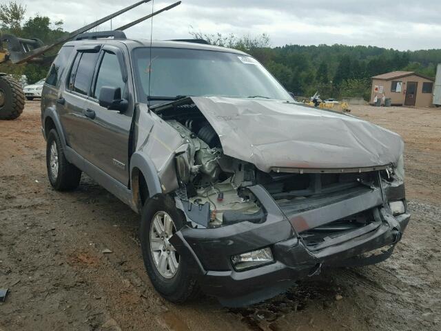 1FMEU73E16UB62856 - 2006 FORD EXPLORER GRAY photo 1