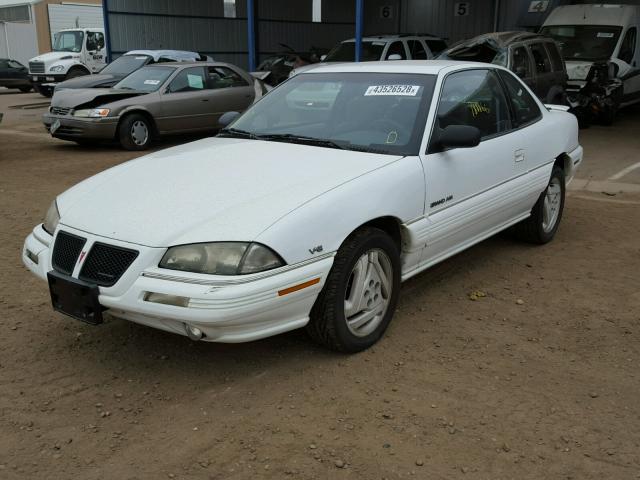 1G2NE15M0RM609222 - 1994 PONTIAC GRAND AM S WHITE photo 2
