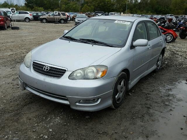 1NXBR32E38Z959899 - 2008 TOYOTA COROLLA CE SILVER photo 2