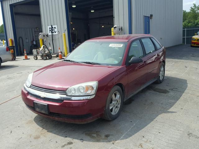 1G1ZT62845F173960 - 2005 CHEVROLET MALIBU MAX 红色 照片 2