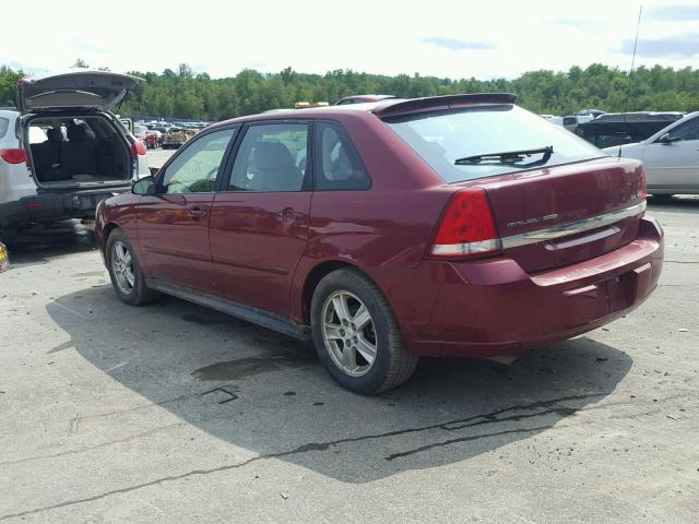 1G1ZT62845F173960 - 2005 CHEVROLET MALIBU MAX 红色 照片 3