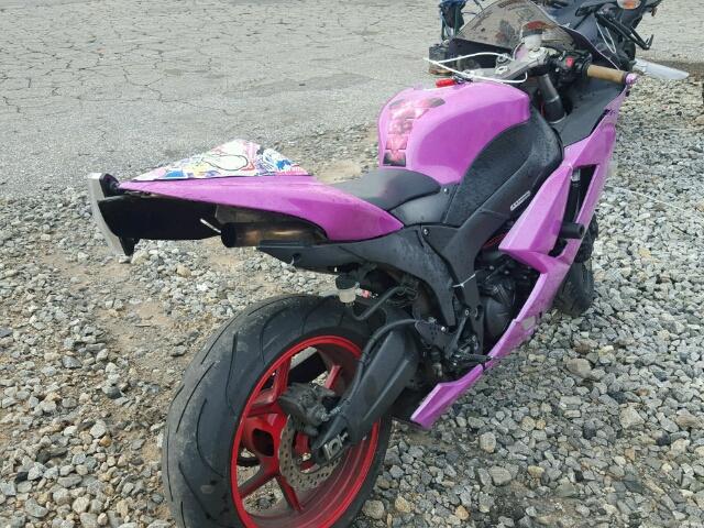 JKAZX4P1X8A035315 - 2008 KAWASAKI ZX600 P PINK photo 4