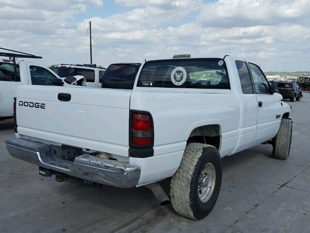 1B7KC23631J554804 - 2001 DODGE RAM 2500 WHITE photo 4