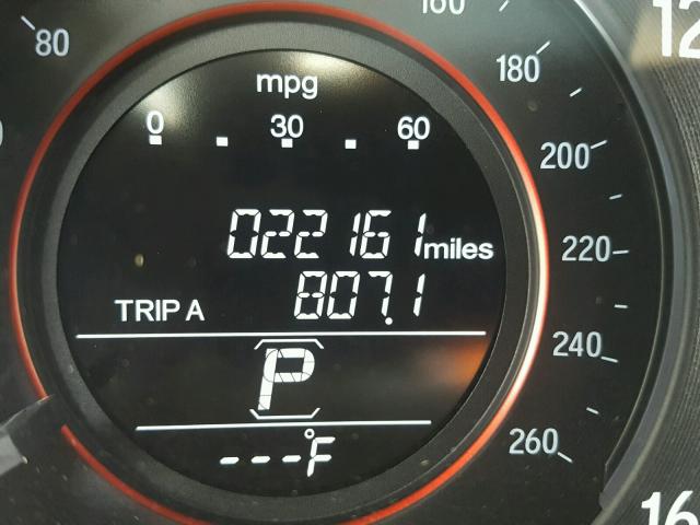 1HGCR2F52GA180542 - 2016 HONDA ACCORD SPO WHITE photo 8