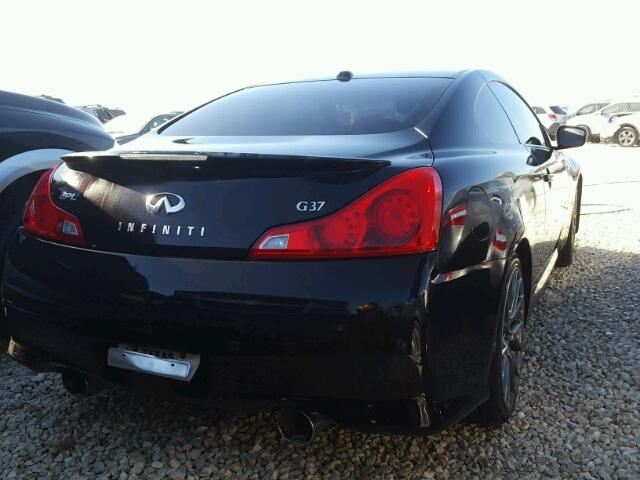 JN1CV6EK2CM421455 - 2012 INFINITI G37 BASE BLACK photo 4