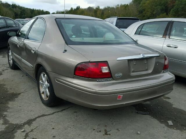 1MEFM55SX2A630688 - 2002 MERCURY SABLE LS P BROWN photo 3