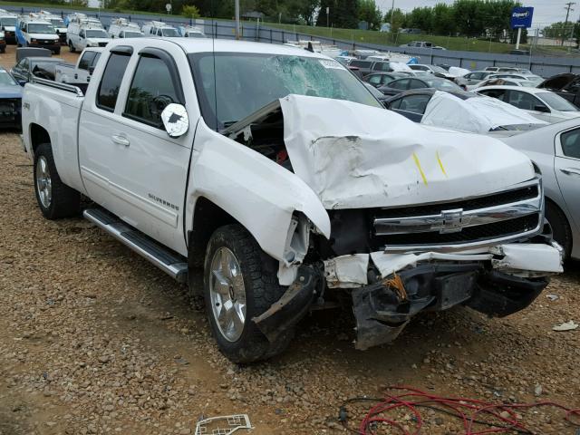 1GCRKTE34BZ120856 - 2011 CHEVROLET SILVERADO WHITE photo 9