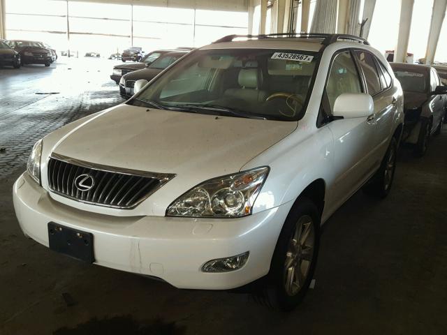 2T2HK31U78C088719 - 2008 LEXUS RX 350 WHITE photo 2