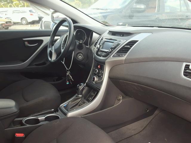 KMHDH4AE1FU447462 - 2015 HYUNDAI ELANTRA SE RED photo 5