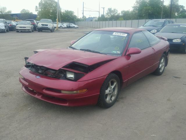 1ZVCT22BXP5142297 - 1993 FORD PROBE GT MAROON photo 2